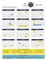 Calendars – St. John's Calendars – St. John's